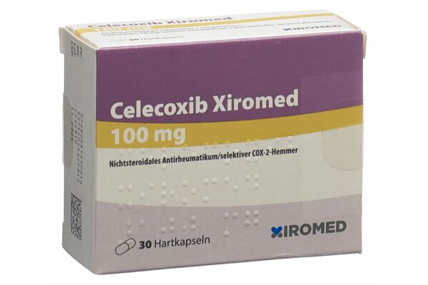 Célécoxib Xiromed caps 100 mg 30 pce