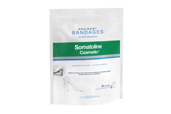 Somatoline bandages drainants starter kit 2 pce
