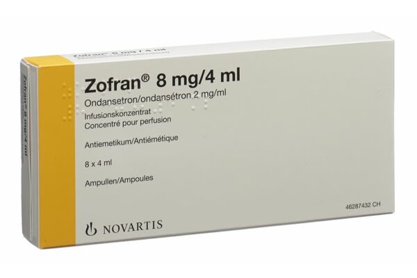 Zofran conc perf 8 mg/4ml 8 amp 4 ml