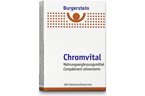 Burgerstein Chromvital Tabl Disp 150 Stk