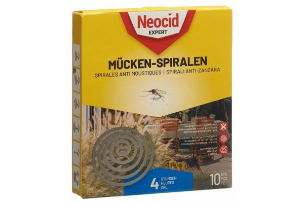 Neocid EXPERT spirales antimoustiques 10 pce