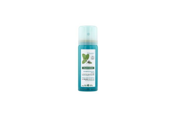 Klorane Shampooing sec détox menthe aquatique 50 ml