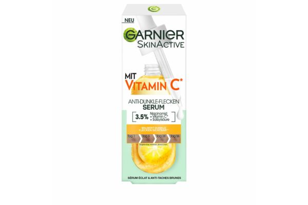 Garnier Skin sérum vitamine C vitamine C éclat & anti-taches brunes fl 30 ml