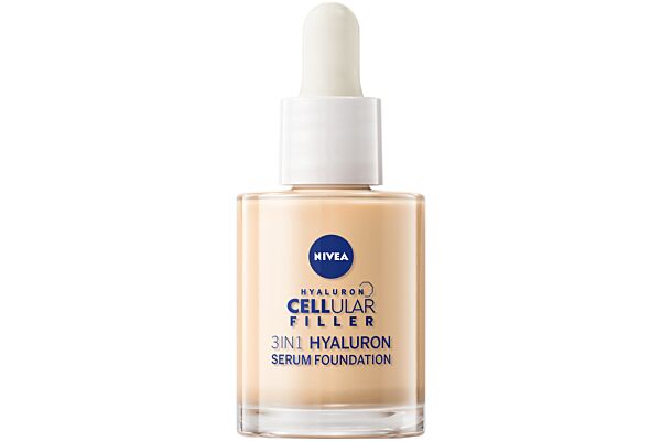 Nivea Hyaluron Cell Fill 3in1 Serum Foundation hell Fl 30 ml