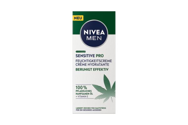 Nivea Men Sensitive Pro crème hydratante tb 75 ml