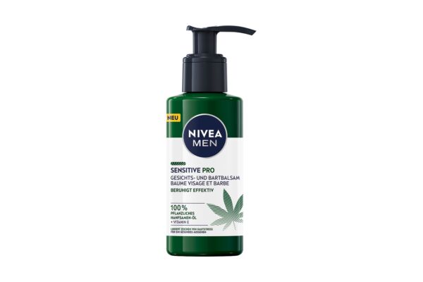 Nivea Men Sensitive Pro Gesichts- und Bartbalsam Disp 150 ml