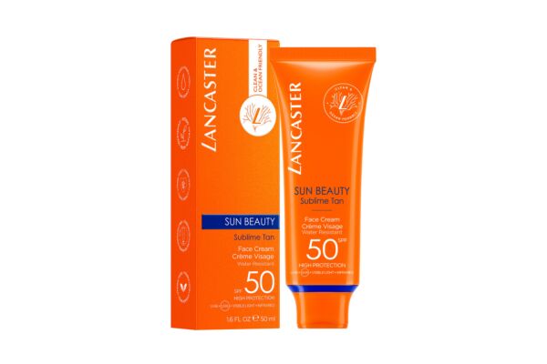 Lancaster Sun Beauty Face Cream Sun Protection Factor 50 50 ml