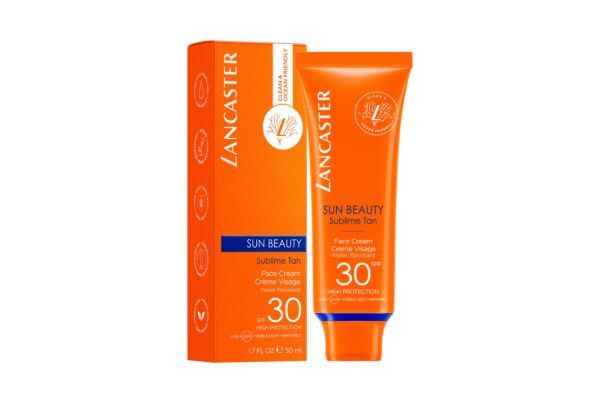 Lancaster Sun Beauty Face Cream Sun Protection Factor 30 50 ml