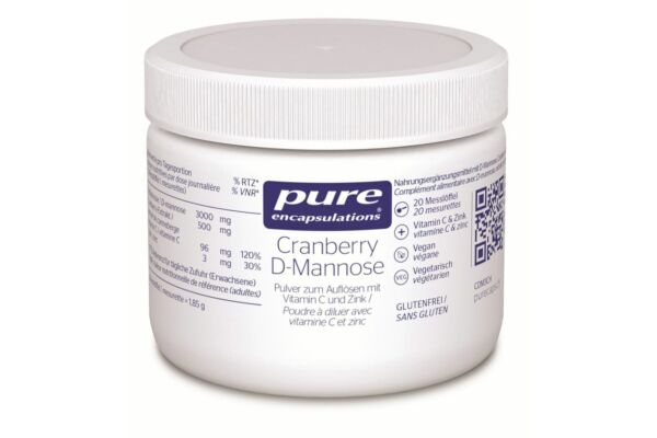Pure Cranberry D-Mannose Plv Ds 37 g