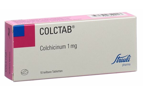 Colctab cpr 1 mg 10 pce