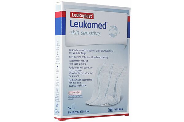 Leukomed skin sensitive 8x10cm 5 pce