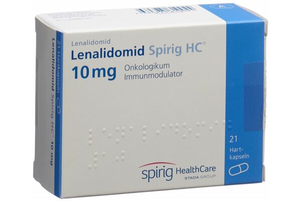 Lénalidomide Spirig HC caps 10 mg 21 pce
