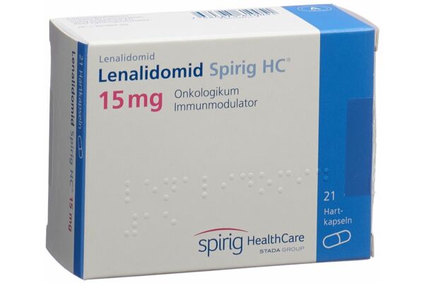 Lénalidomide Spirig HC caps 15 mg 21 pce