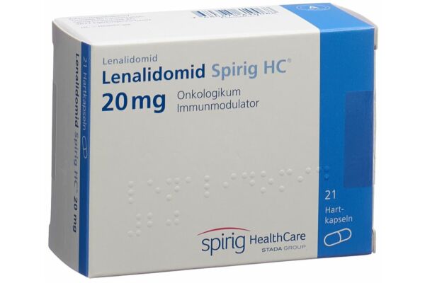 Lénalidomide Spirig HC caps 20 mg 21 pce