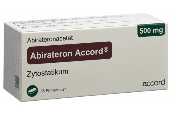 Abirateron Accord Filmtabl 500 mg 56 Stk