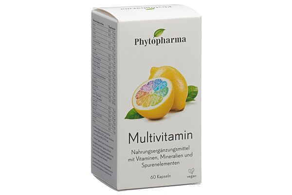 Phytopharma multivitamine caps bte 60 pce