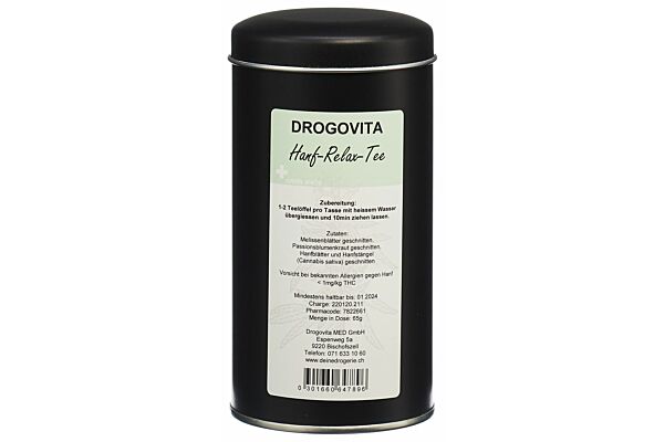 Drogovita Hanf-Relax Tee Ds 65 g