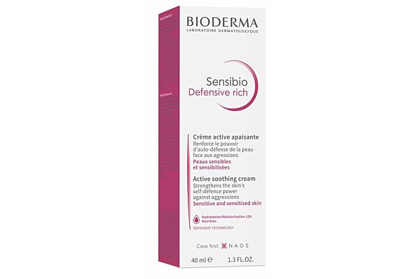 BIODERMA Sensibio Defensive Rich Tb 40 ml