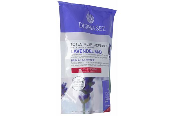 DermaSel sel de bain lavande allemand/français sach 400 g