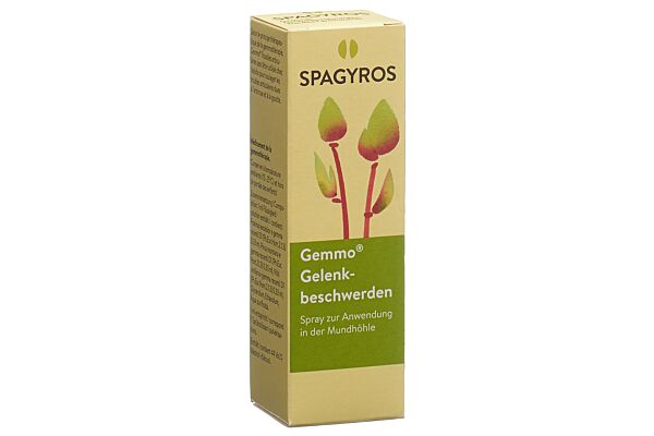 Spagyros Gemmo troubles articulaires spray buccal fl 30 ml