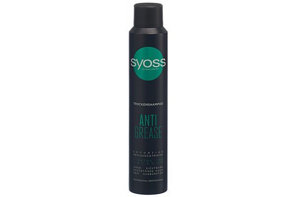 Syoss Shampoing Sec Anti-Grease 200 ml