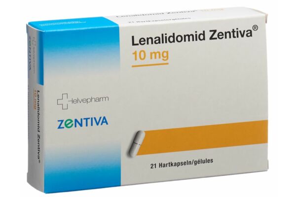 Lenalidomid Zentiva caps 10 mg 21 pce