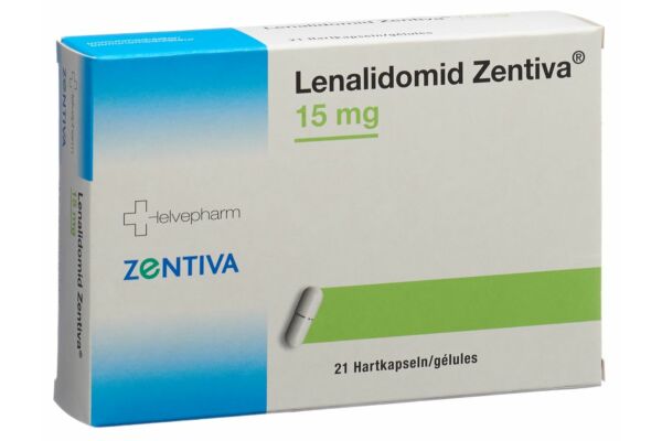 Lenalidomid Zentiva caps 15 mg 21 pce