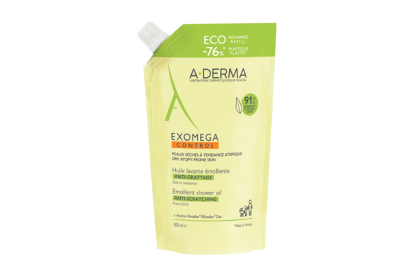 A-DERMA EXOMEGA CONTROL Reinigungsöl Refill Fl 500 ml