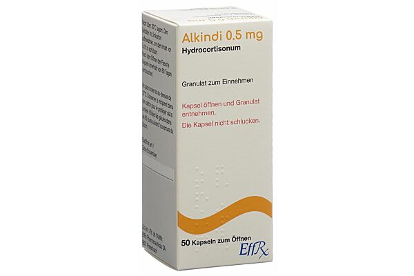 Alkindi gran 0.5 mg gélules à ouvrir fl 50 pce