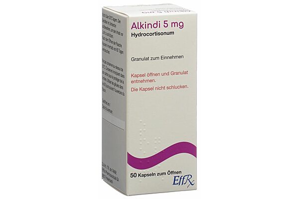Alkindi Gran 5 mg Kapseln zum Öffnen Fl 50 Stk