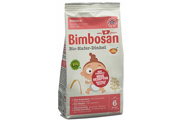 Bimbosan Bio avoine-épeautre recharge sach 300 g