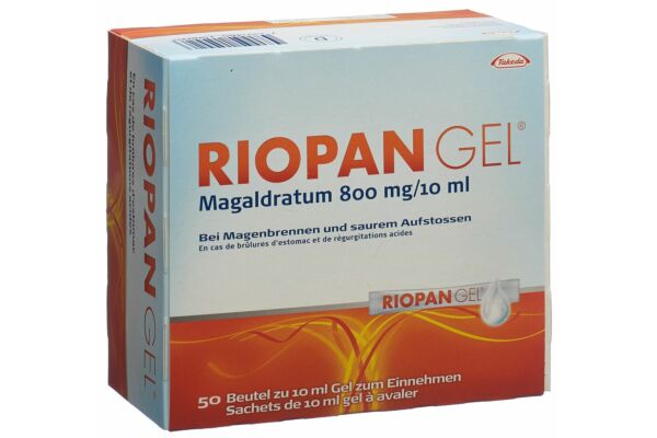 Riopan Gel 800 mg 50 sach 10 ml