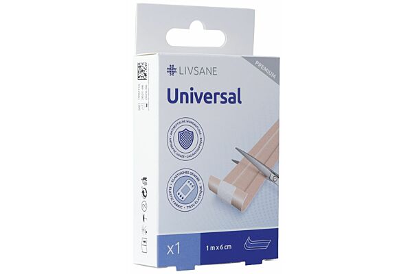 Livsane Premium pansements universels 1mx6cm