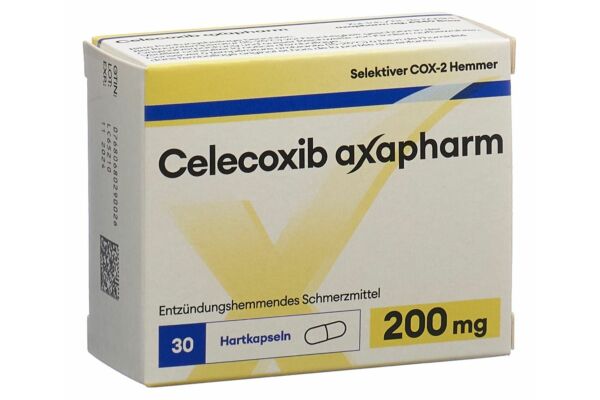 Celecoxib axapharm Kaps 200 mg 30 Stk