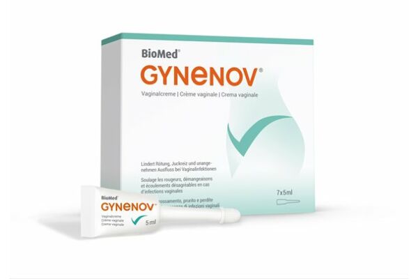 Gynenov crème vaginale 7 monodos 5 ml