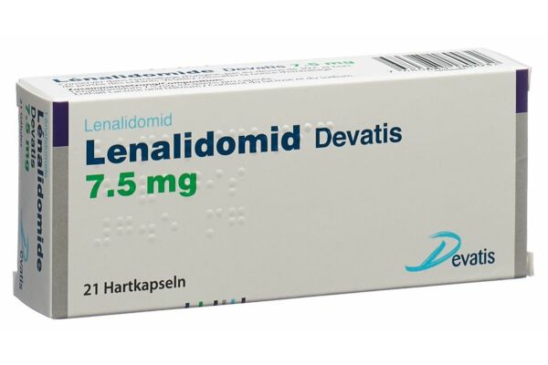 Lenalidomid Devatis Kaps 7.5 mg 21 Stk