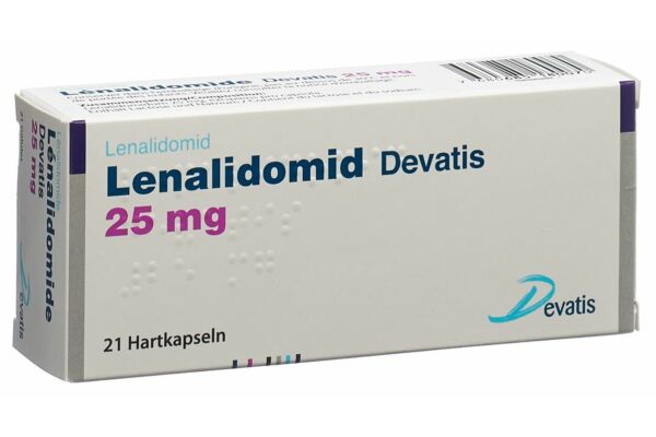 Lenalidomid Devatis Kaps 25 mg 21 Stk