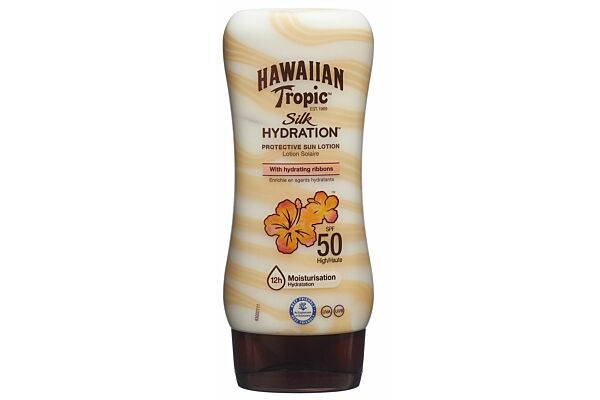 Hawaiian Tropic lotion solaire silk hydration IP50 fl 180 ml