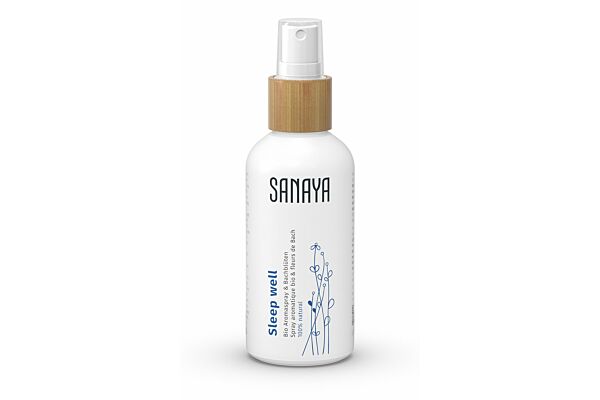 Sanaya aromatique & fleurs de Bach spray Sleep Well bio 100 ml