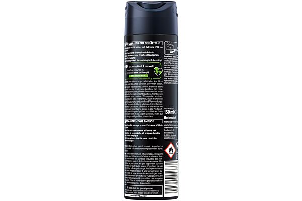 Nivea Male Deo Extreme Wild Spray Zederholz 150 ml