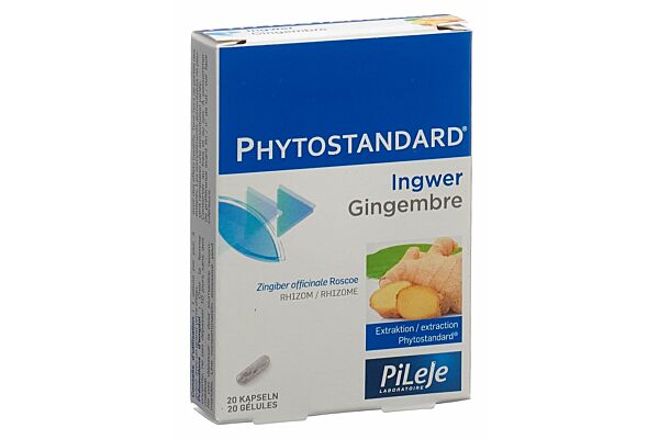 Phytostandard gingembre caps 20 pce