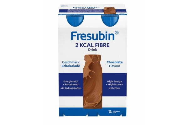 Fresubin 2 kcal Fibre DRINK chocolat 4 fl 200 ml
