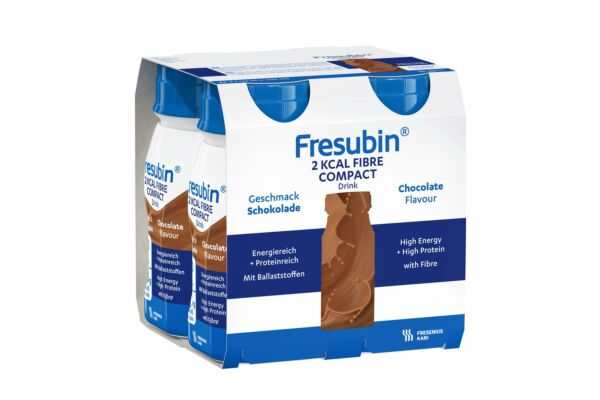 Fresubin 2 kcal Compact Fibre DRINK chocolat 4 fl 125 ml