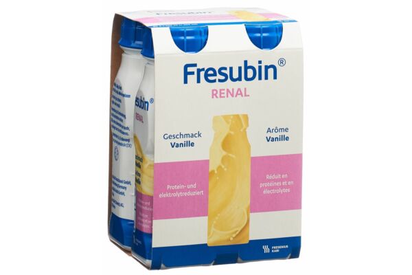 Fresubin Renal Vanille 4 Fl 200 ml