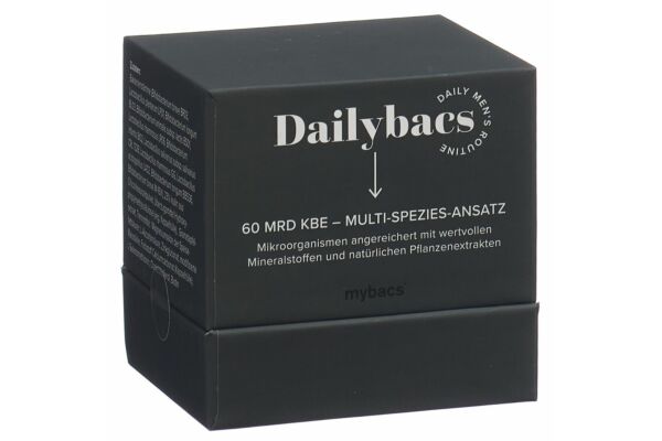 mybacs Dailybacs Männer 30 Tage caps verre 30 pce