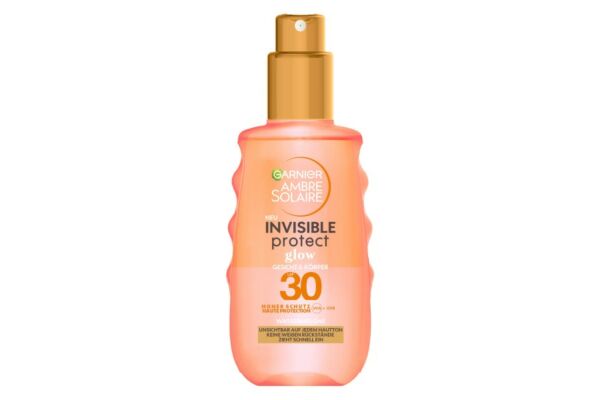 Ambre Solaire Invisible protect & glow spray FPS30 spr 150 ml