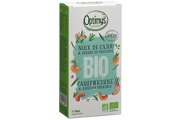 Optimys Apero Cashew Provence Bio 90 g