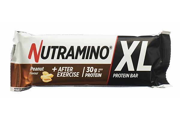 NUTRAMINO XL Proteinbar cacahuète 82 g