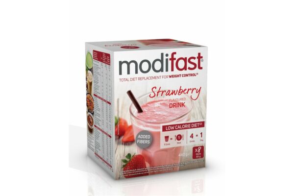 Modifast drink fraise 8 x 55 g