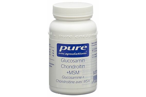 Pure glucosamine chondroïtine caps bte 60 pce